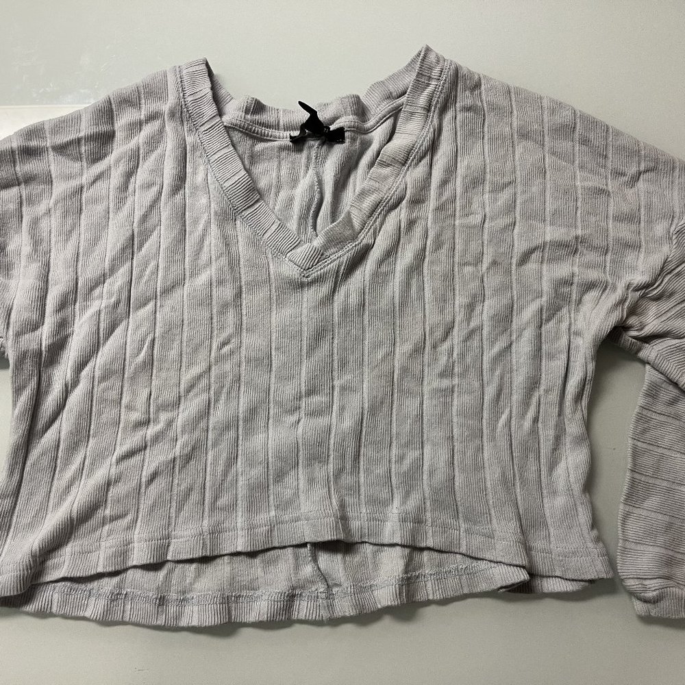 Forever 21 Long Sleeve Crop Top